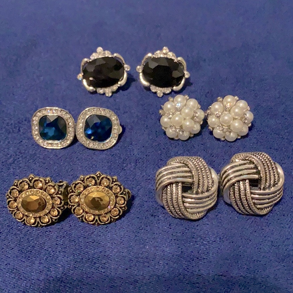Clip on earrings!